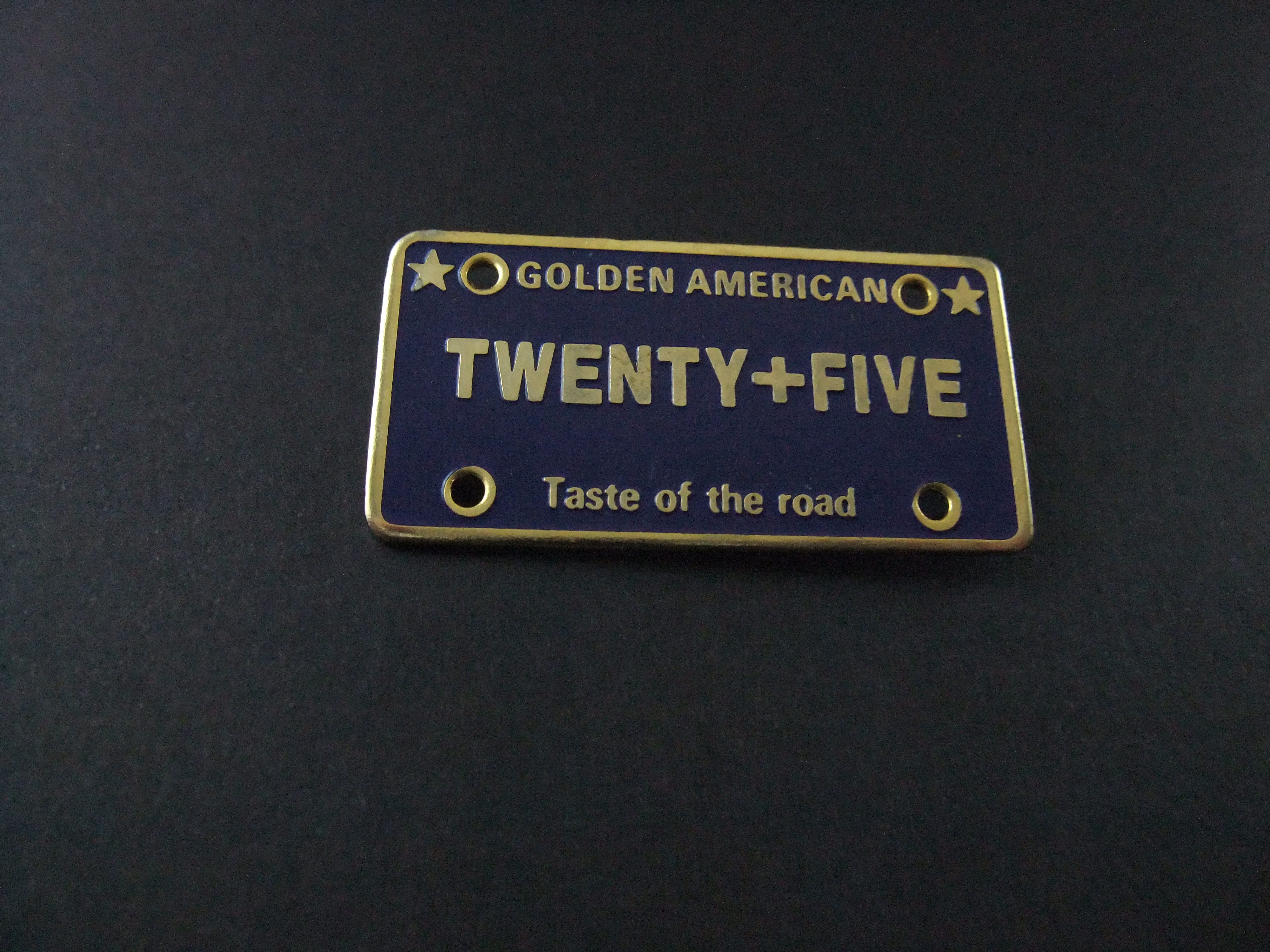 Golden American taste - 25 Taste of the road ( Sigaretten) blauw